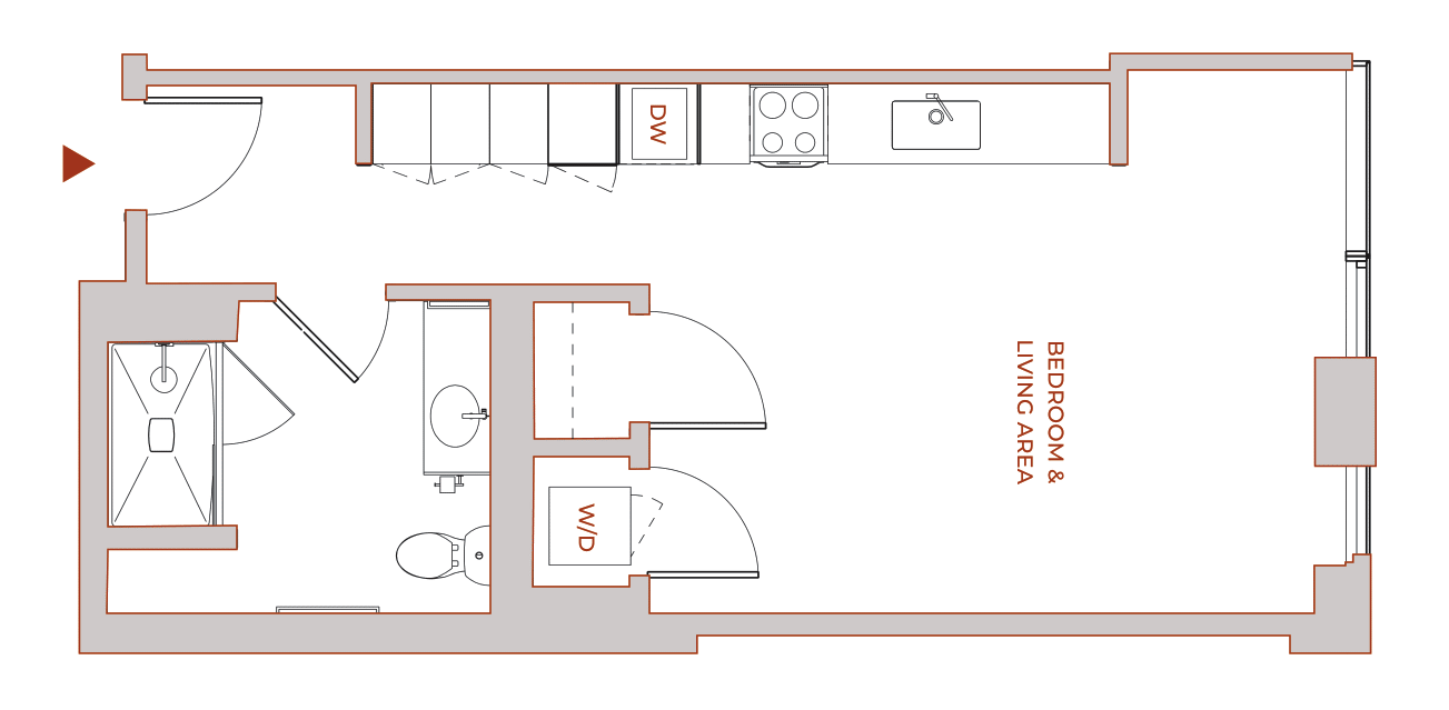 Floor plan for S - 1