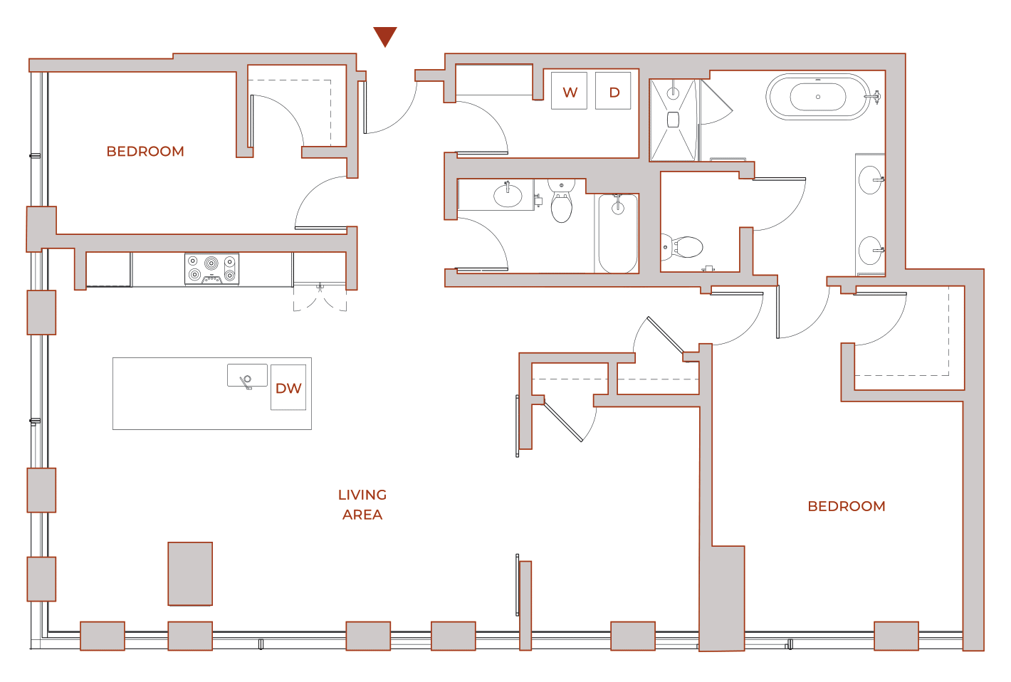 Floor plan for PH - 2